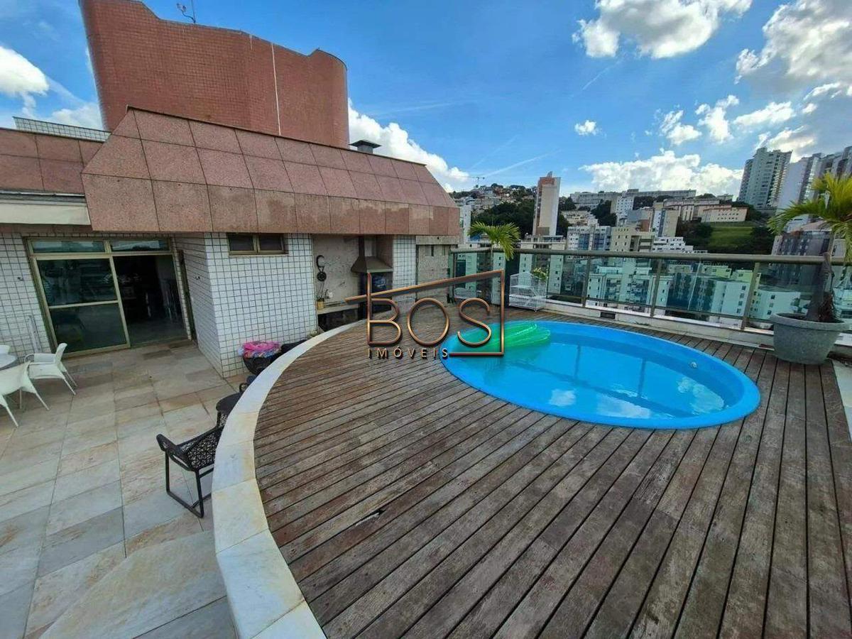 Cobertura, Luxemburgo, 4 Quartos, 3 Vagas, 1 Suíte