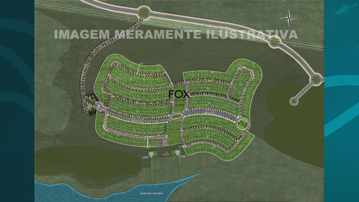 Lote, Alphaville - Lagoa dos Ingleses, 0 Quarto, 0 Vaga