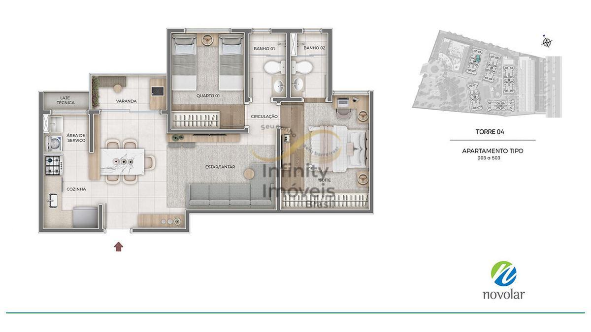 Apartamento, Ouro Preto, 3 Quartos
