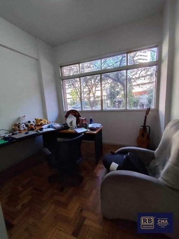 Apartamento, Funcionários, 3 Quartos, 0 Vaga