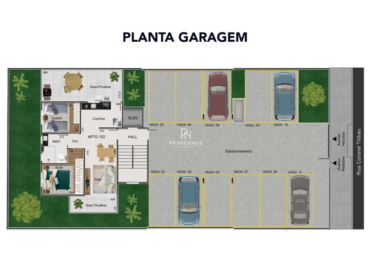 Apartamento, Araguaia, 2 Quartos, 1 Vaga, 1 Suíte