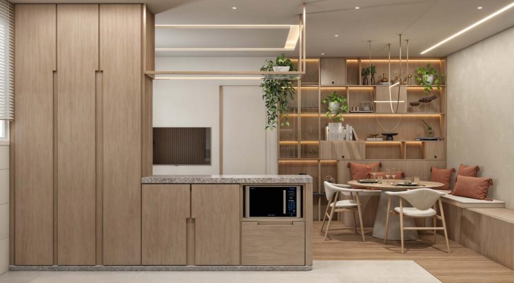 Apartamento, Arvoredo, 2 Quartos, 1 Vaga, 1 Suíte