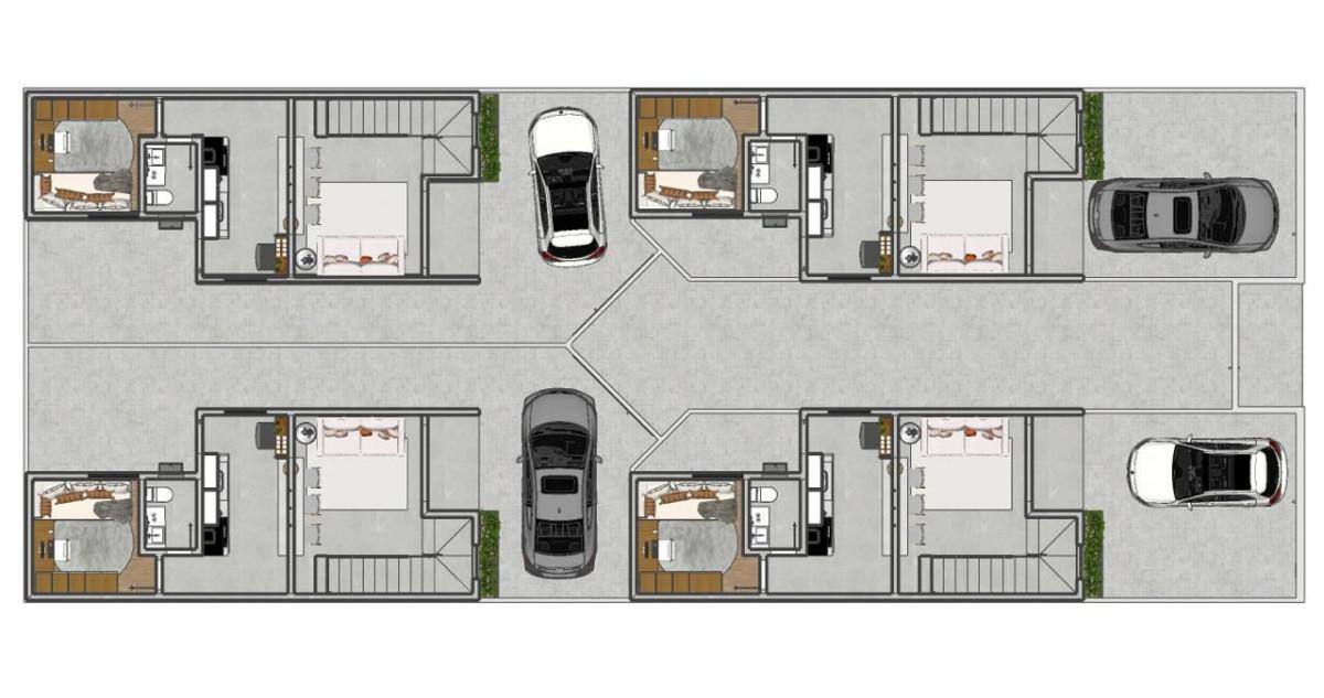 Casa, Masterville, 3 Quartos, 2 Vagas, 1 Suíte