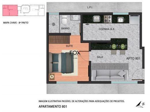 Apartamento, Santa Efigênia, 2 Quartos, 2 Vagas, 1 Suíte