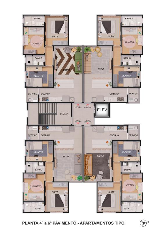 Apartamento, Itapoã, 3 Quartos, 2 Vagas, 1 Suíte
