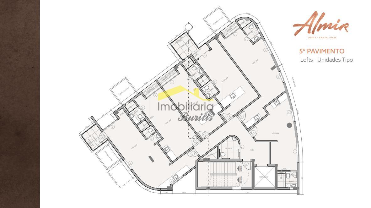 Apartamento, Santa Lúcia, 1 Quarto, 1 Vaga, 1 Suíte