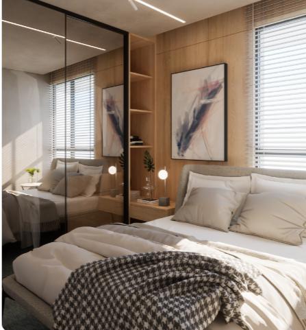 Apartamento, Nova Granada, 2 Quartos, 1 Vaga, 2 Suítes