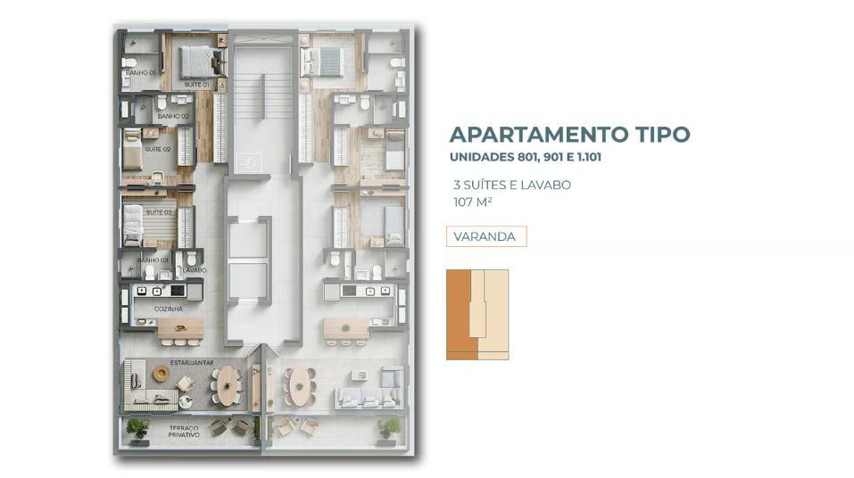 Apartamento, Savassi, 2 Quartos, 2 Vagas, 2 Suítes
