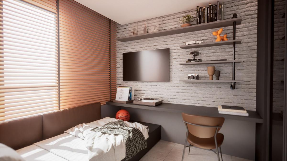 Apartamento, Nova Granada, 2 Quartos, 1 Vaga, 2 Suítes