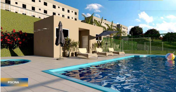 Apartamento, Felixlândia (justinópolis), 2 Quartos, 1 Vaga