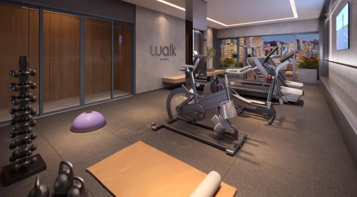 Apartamento, Lourdes, 1 Quarto, 0 Vaga, 1 Suíte