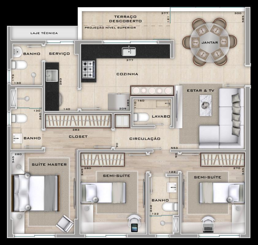 Apartamento, Santo Antônio, 2 Quartos, 2 Vagas, 1 Suíte