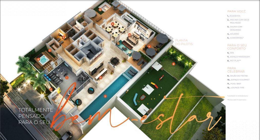 Apartamento, Lourdes, 2 Quartos, 2 Vagas, 1 Suíte