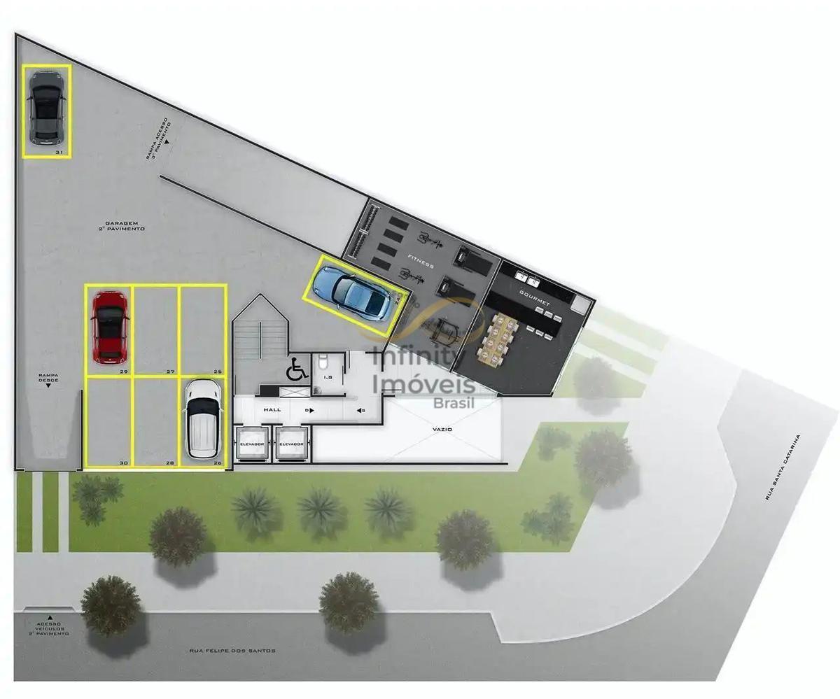 Apartamento, Lourdes, 2 Quartos
