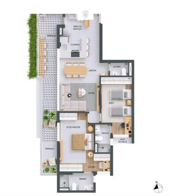 Apartamento, Savassi, 2 Quartos, 1 Vaga, 2 Suítes