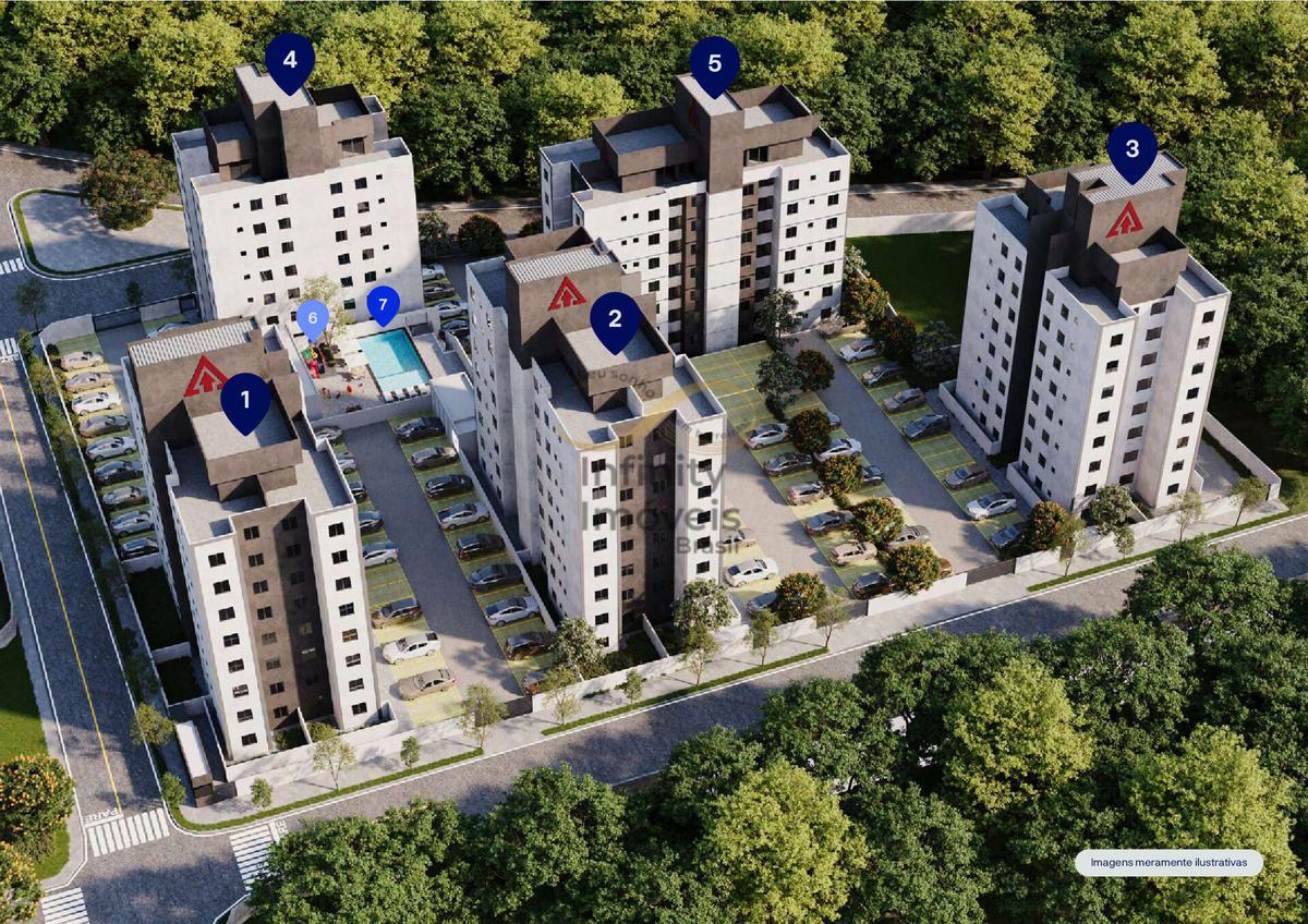 Apartamento, Boa Esperança, 3 Quartos