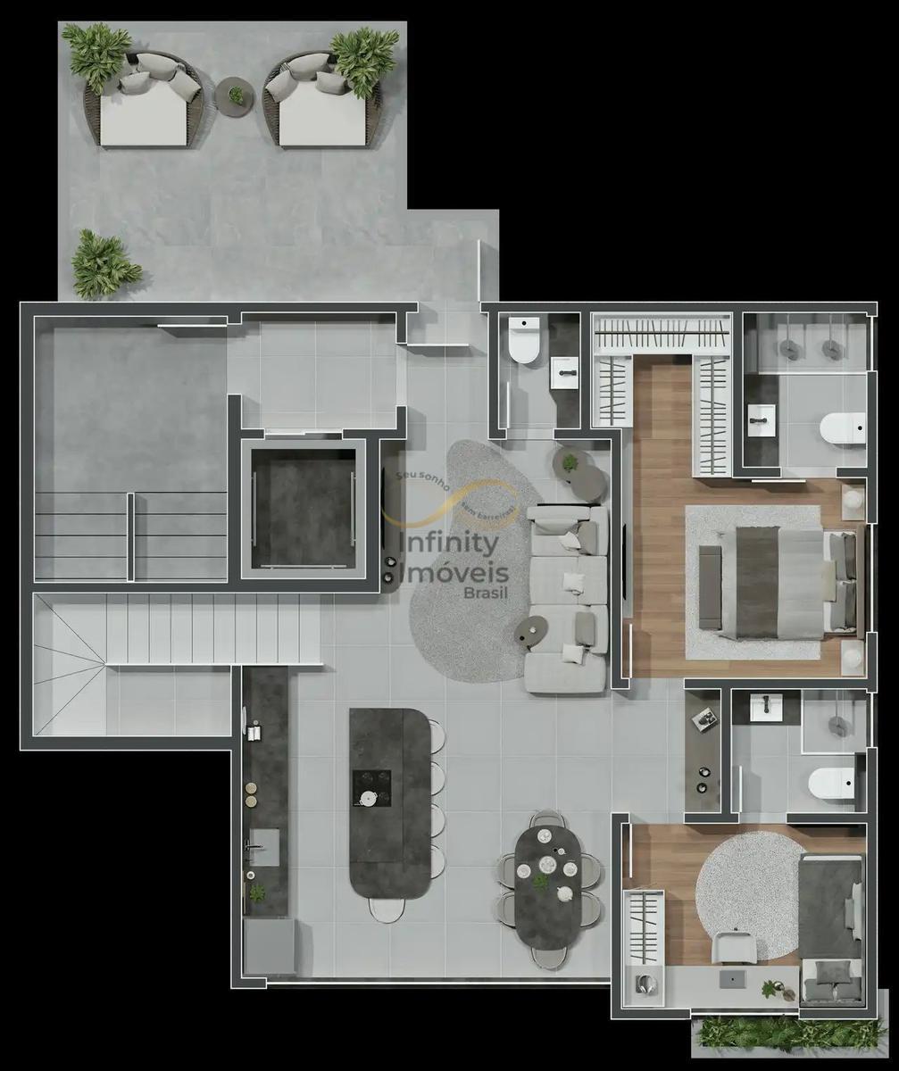 Apartamento, Santo Antônio, 2 Quartos