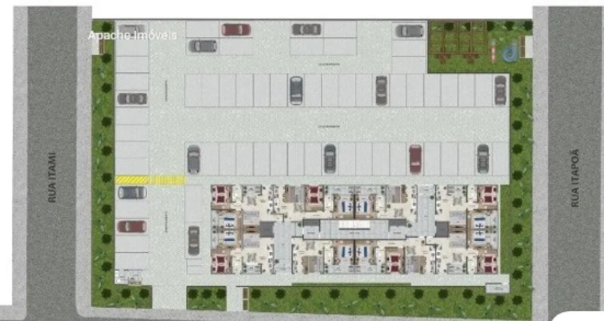 Apartamento, Guarani, 2 Quartos, 1 Vaga