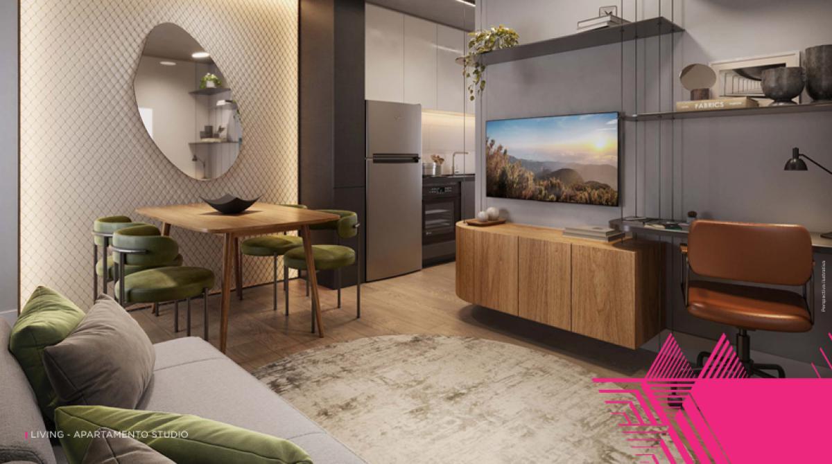 Apartamento, Boa Viagem, 1 Quarto, 0 Vaga