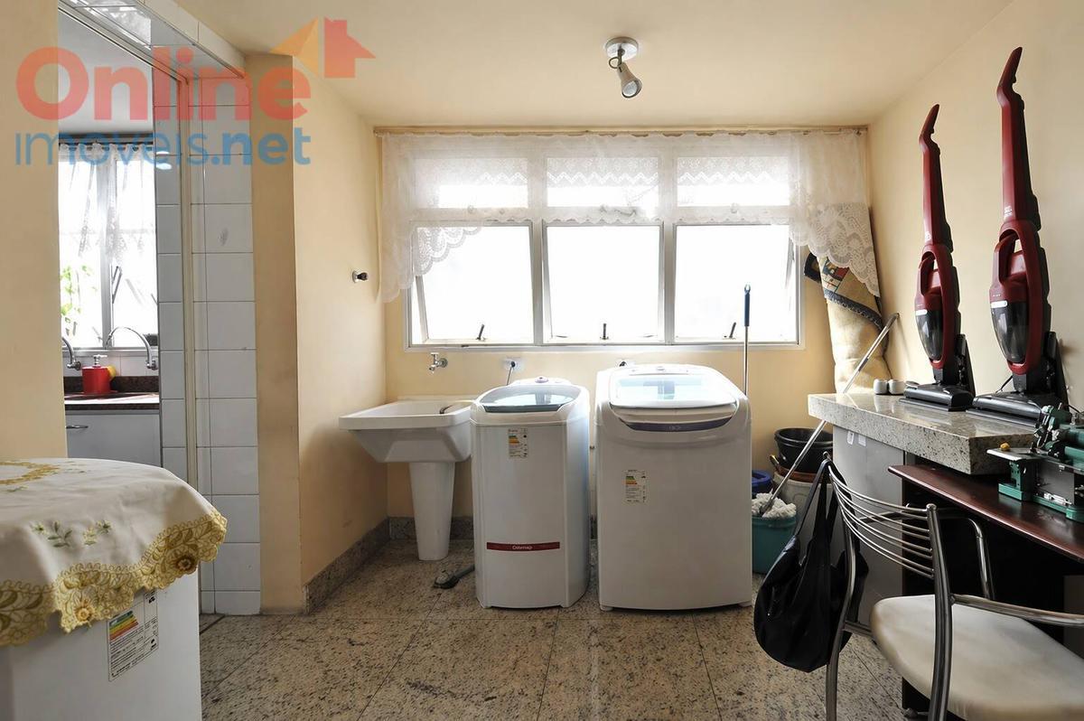 Apartamento, Funcionários, 4 Quartos, 0 Vaga, 1 Suíte