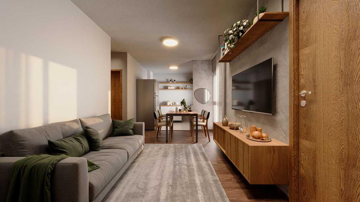 Apartamento, Palmital, 2 Quartos, 1 Vaga