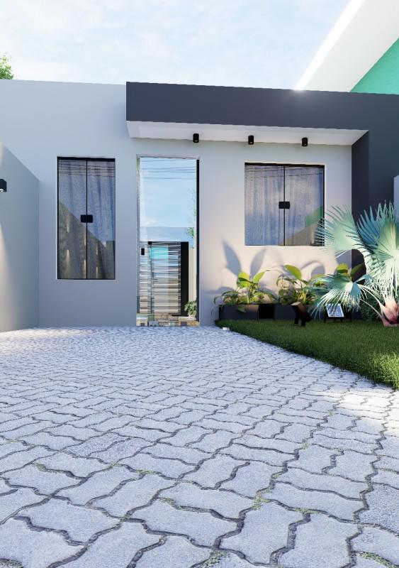 Casa, Eldorado, 2 Quartos, 2 Vagas