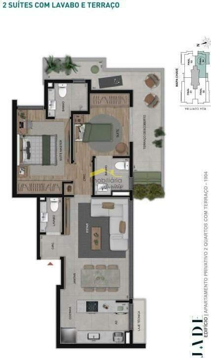Apartamento, Lourdes, 3 Quartos, 2 Vagas, 1 Suíte