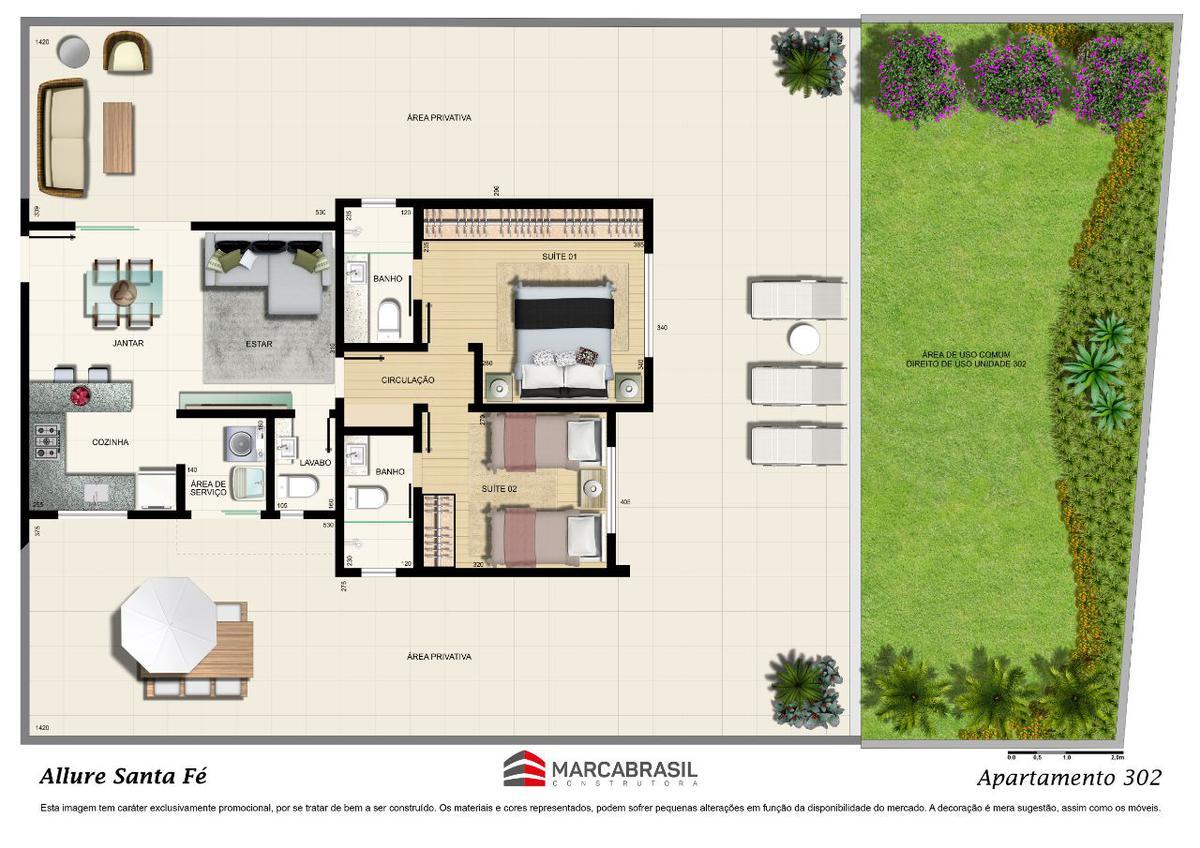 Apartamento, Sion, 2 Quartos, 2 Vagas, 2 Suítes