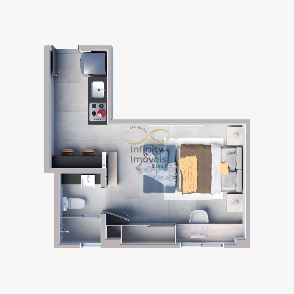Apartamento, Ipiranga, 2 Quartos