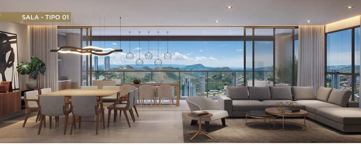 Apartamento, Vila da Serra, 4 Quartos, 3 Vagas, 2 Suítes