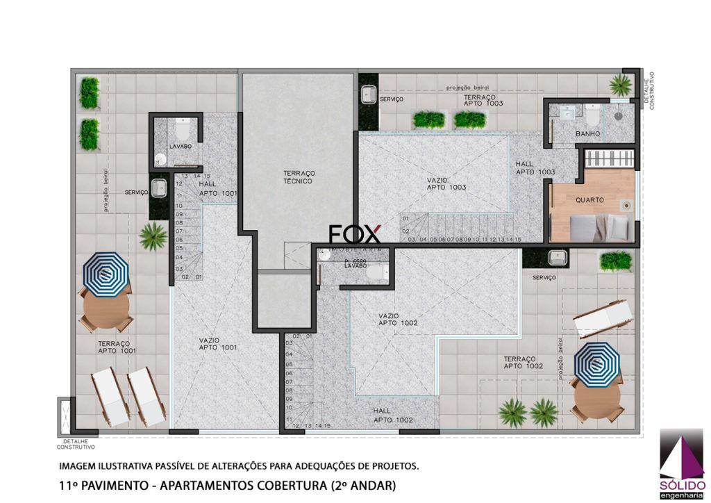 Apartamento, Lourdes, 2 Quartos, 1 Vaga, 2 Suítes