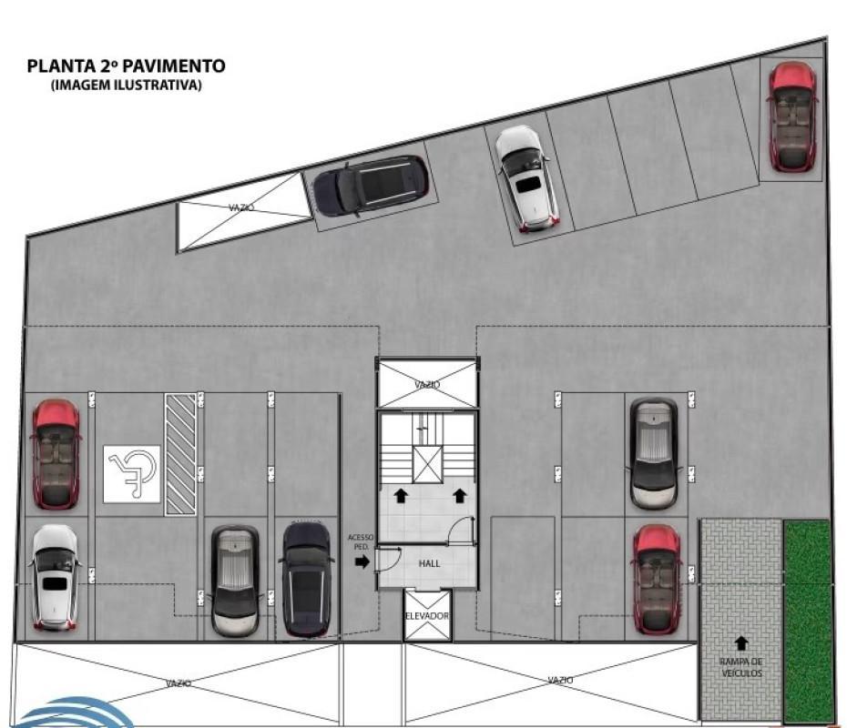 Apartamento, Centro, 2 Quartos, 2 Vagas, 1 Suíte