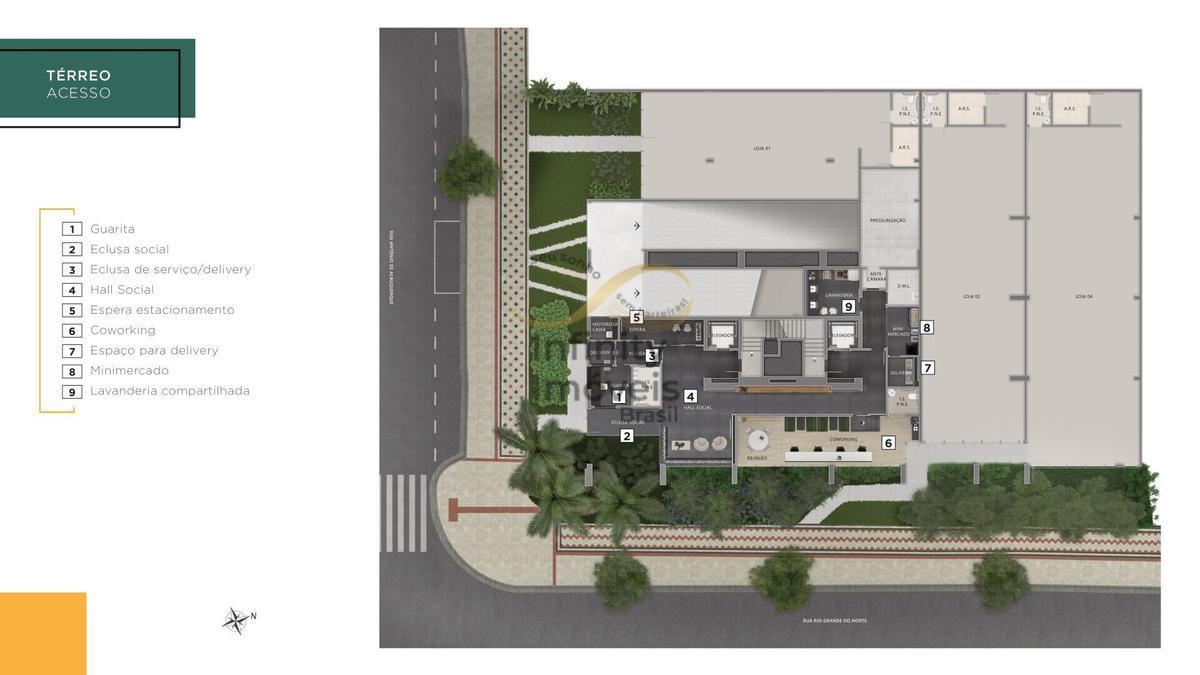 Apartamento, Savassi, 1 Quarto