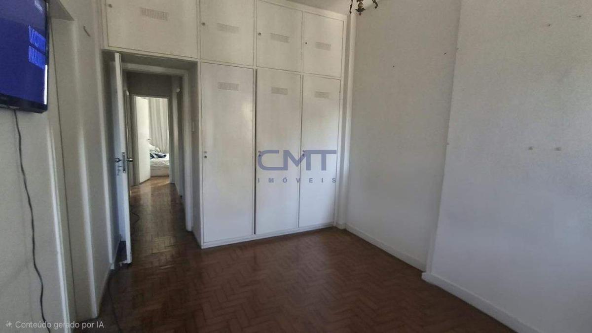 Apartamento, Funcionários, 3 Quartos, 0 Vaga, 1 Suíte