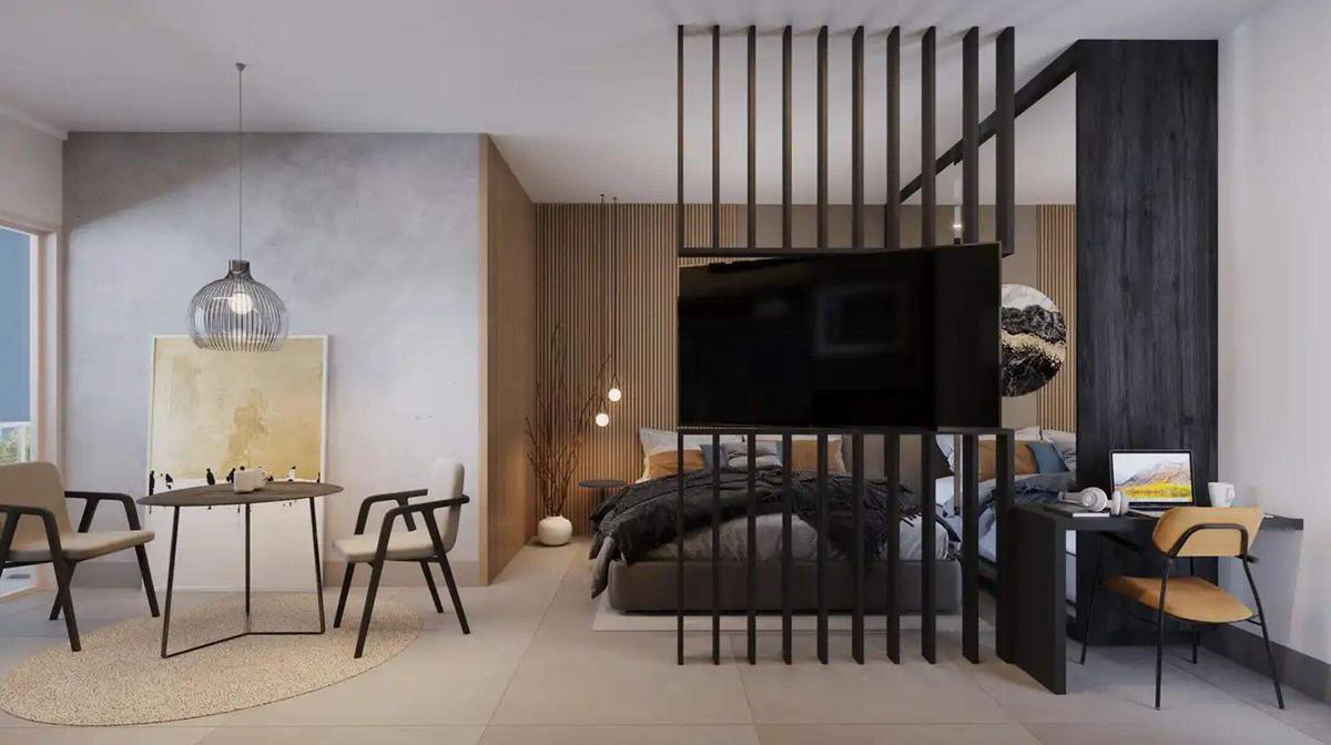 Apartamento, Tibery, 1 Quarto, 1 Vaga, 1 Suíte