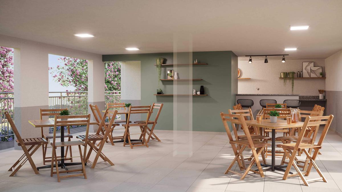 Apartamento, Caiapós, 2 Quartos, 1 Vaga