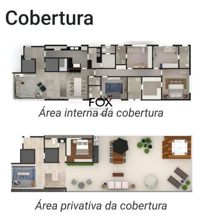 Cobertura, Lourdes, 4 Quartos, 5 Vagas, 4 Suítes