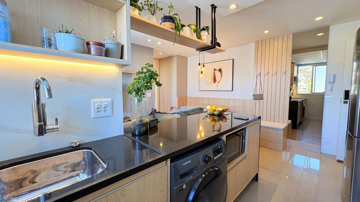 Apartamento, Buritis, 1 Quarto, 2 Vagas