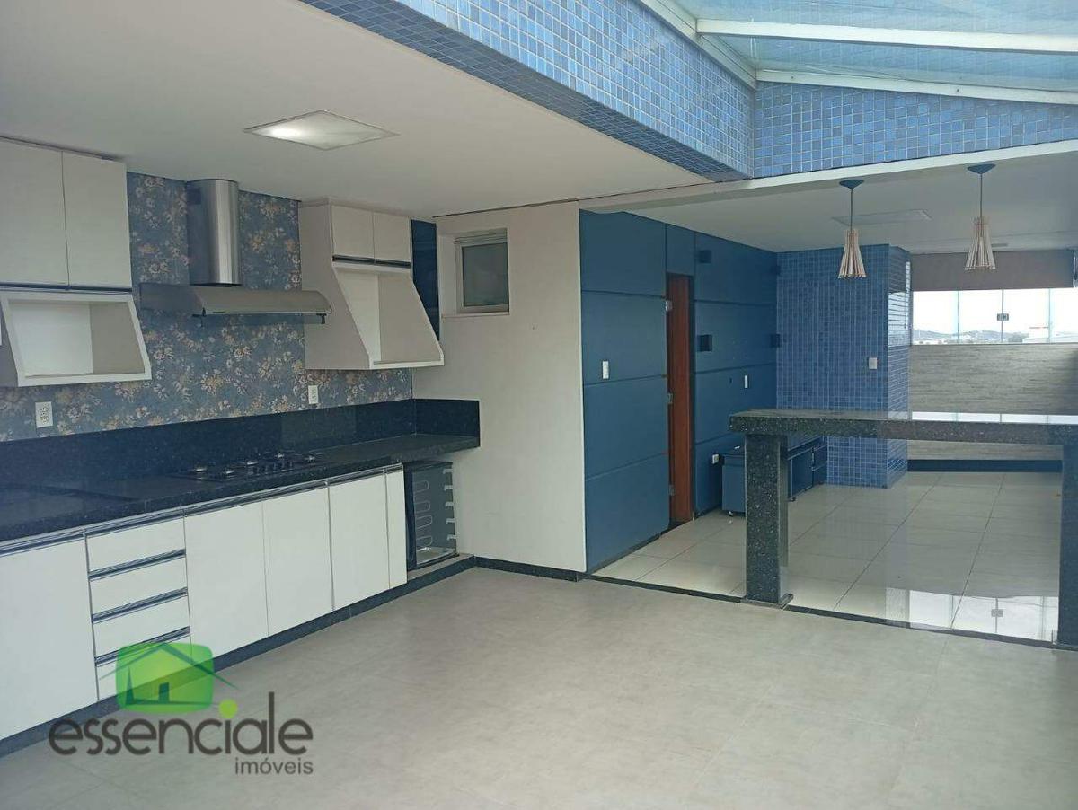 Cobertura, Eldorado, 3 Quartos, 4 Vagas, 1 Suíte