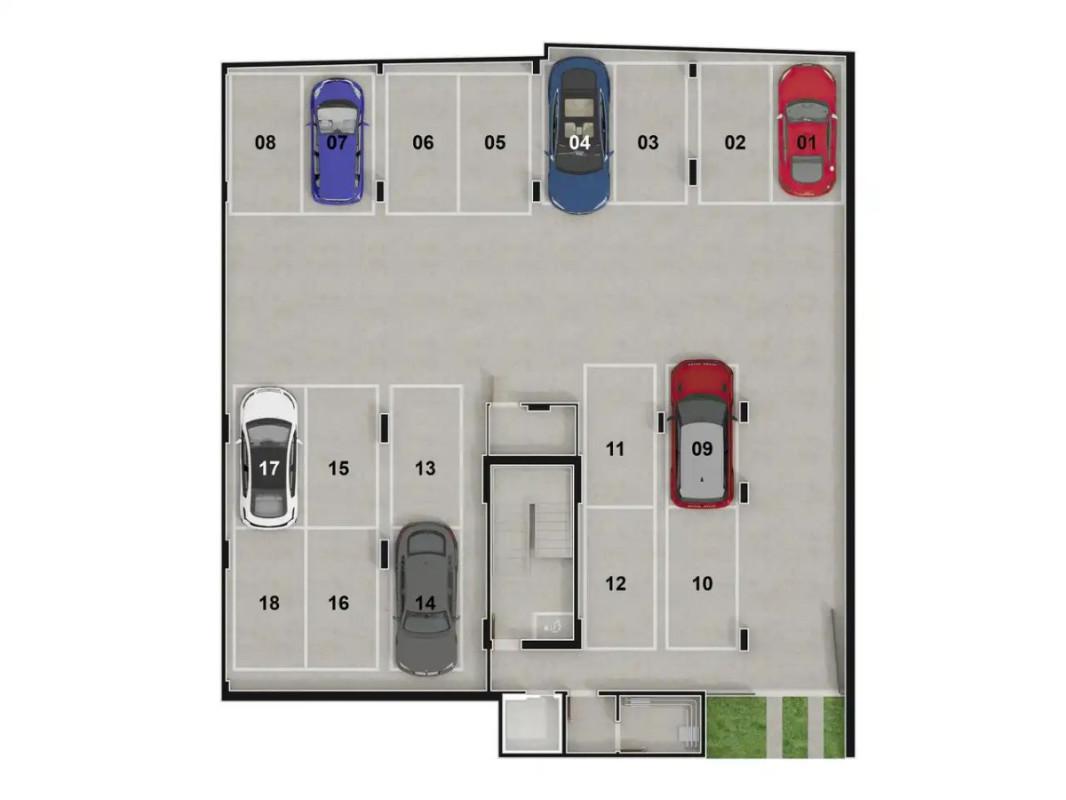 Apartamento, Caiçaras, 3 Quartos, 2 Vagas, 1 Suíte