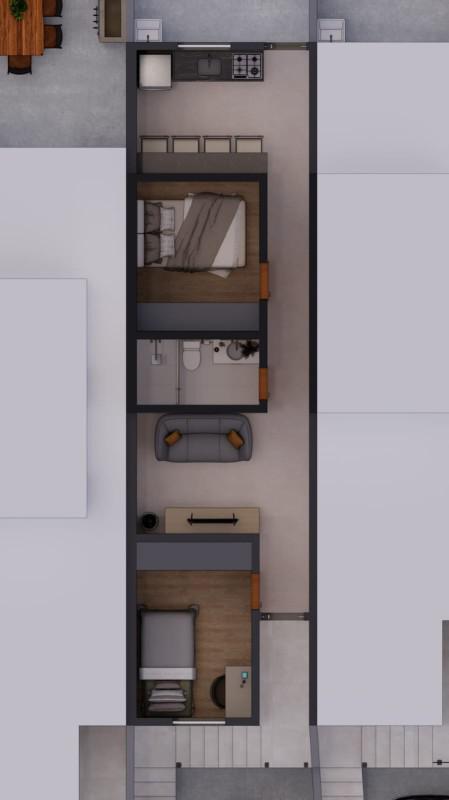 Casa, Recanto Verde, 2 Quartos, 1 Vaga