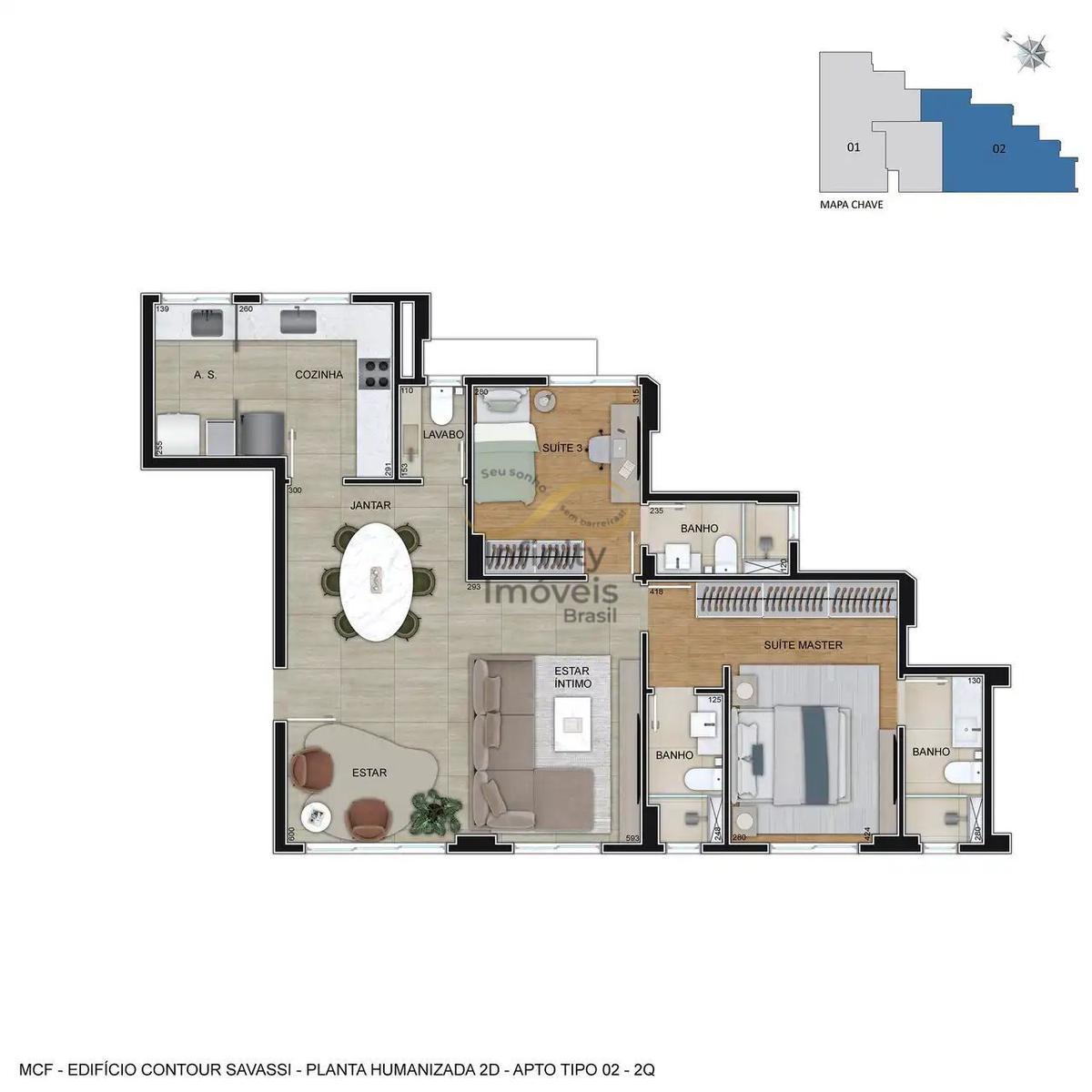 Apartamento, Carmo, 3 Quartos