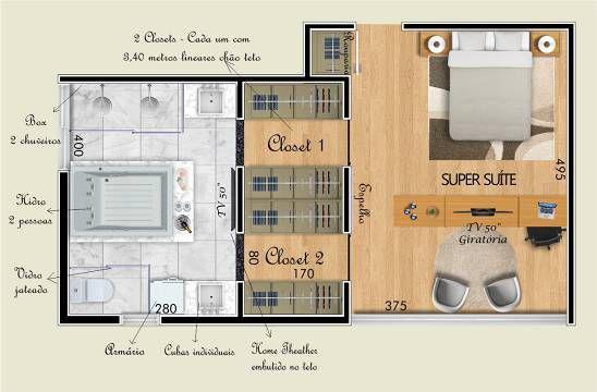 Cobertura, Santa Lúcia, 5 Quartos, 5 Vagas