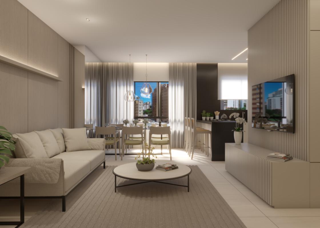 Apartamento, Sion, 3 Quartos, 2 Vagas, 2 Suítes