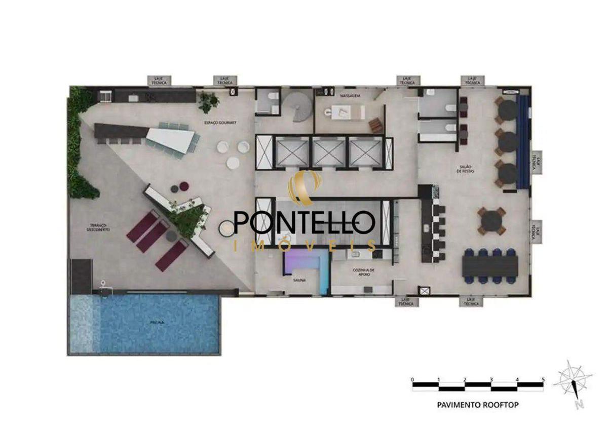Apartamento, Savassi, 1 Quarto, 0 Vaga