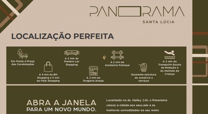 Apartamento, Santa Lúcia, 3 Quartos, 2 Vagas, 1 Suíte