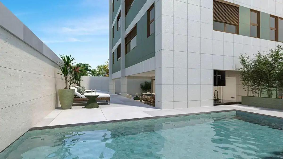 Apartamento, Funcionários, 2 Quartos, 2 Vagas, 1 Suíte