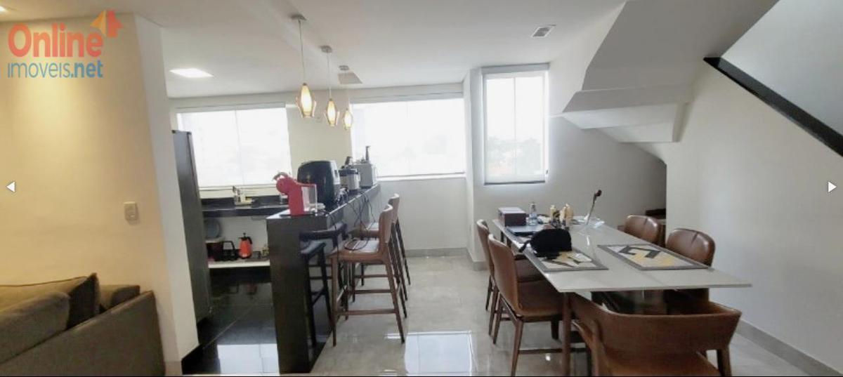 Cobertura, Caiçaras, 3 Quartos, 0 Vaga, 1 Suíte