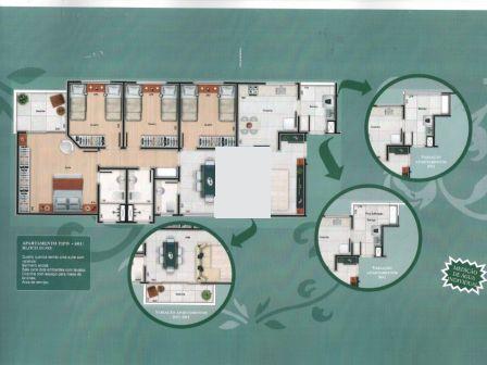 Apartamento, Jaraguá, 4 Quartos, 2 Vagas, 1 Suíte