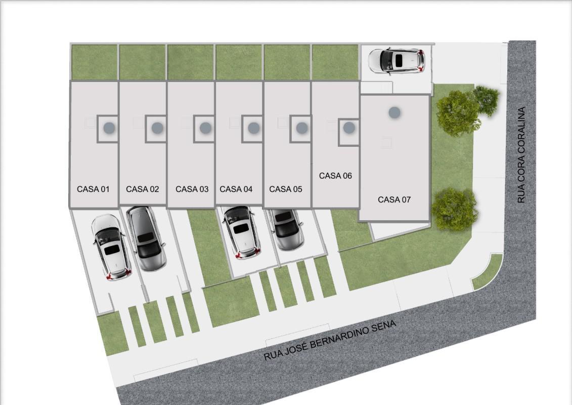 Casa, Santa Helena, 2 Quartos, 1 Vaga, 1 Suíte